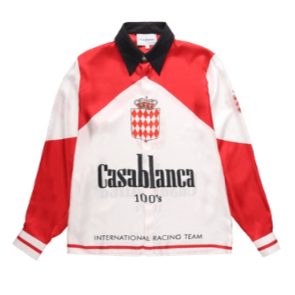 Authentic Casablanca Men Silk Shirt